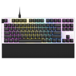 Function TKL White ANSI Top RGB with Wrist Rest